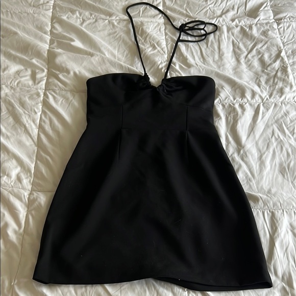 French Connection Whisper Ruth Halter Dress - Picture 1 of 9